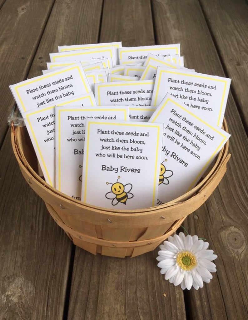 Baby Shower Seed Packet Favors - FREE U.S. Shipping : Baby's